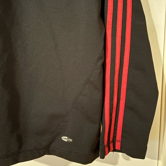 Adidas Black Windbreaker with Pink Stripes - Picture 8 of 8